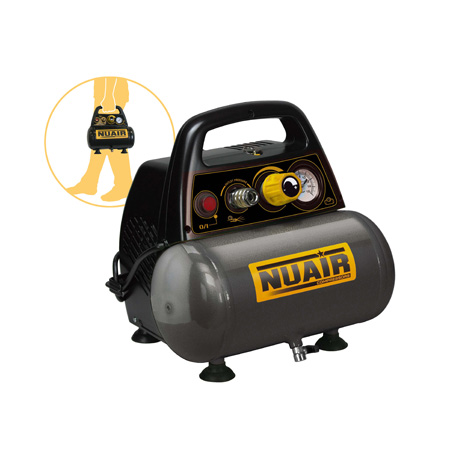 Compresor piston NUAIR sin aceite Mod.New Vento suministros tasol